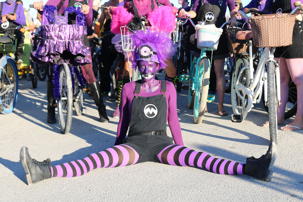 Zombie Bike Ride 2018 photo - Duval Street, Key West